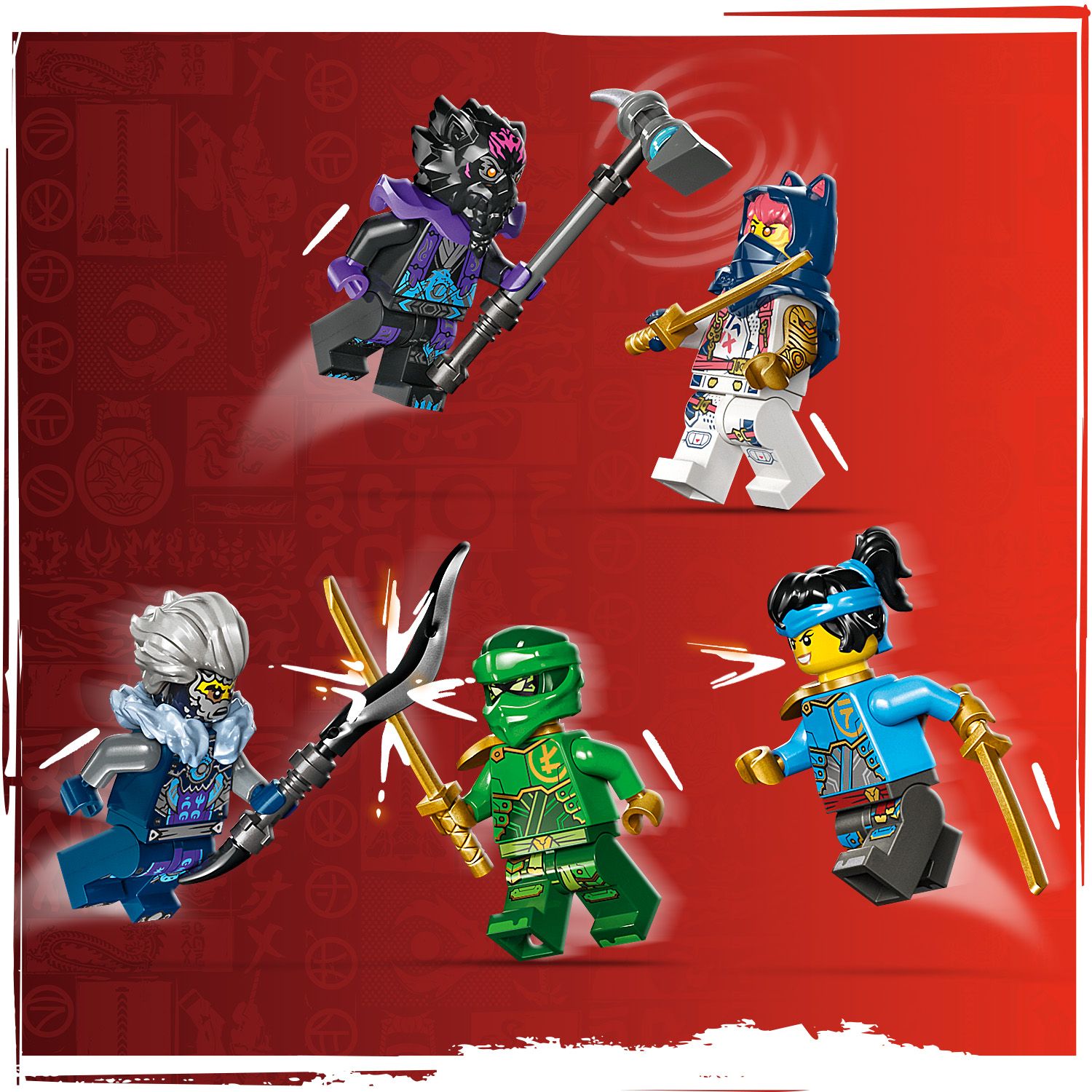 Päť minifigúrok LEGO NINJAGO®